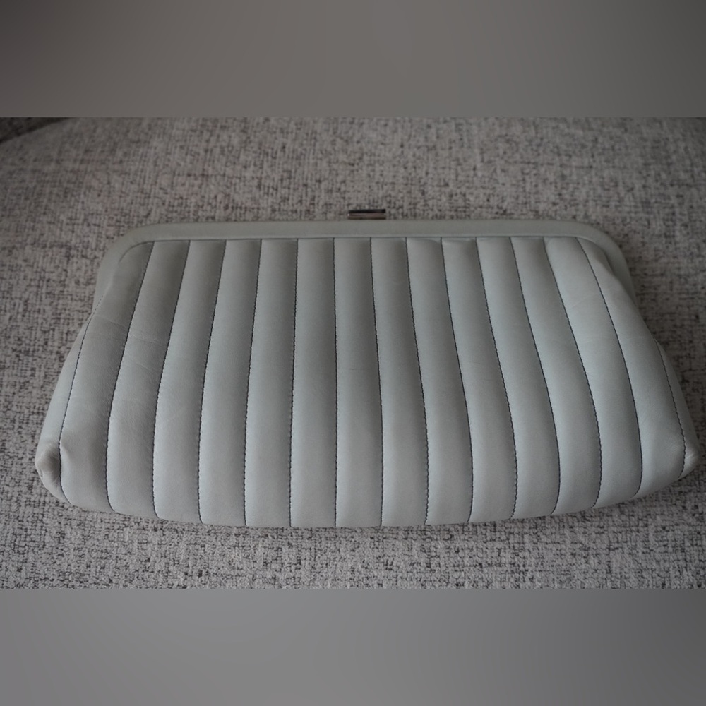 Chanel Mademoiselle Lambskin Frame Clutch